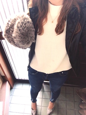 「GRAZIE（グレイジー）のアイテム」を使った、hさん（レディース・159cm）の春コーディネート