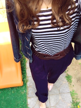 hさん（レディース・159cm）の春コーディネート