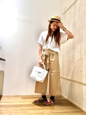 rem☺︎さん（レディース・165cm）の春コーディネート