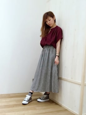 rem☺︎さん(レディース・165cm)の夏コーディネート