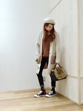 rem☺︎さん（レディース・165cm）の秋コーディネート