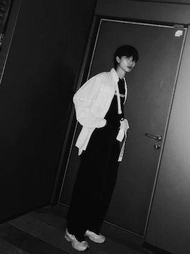 「アイテム（チノパンツ）」を使った、_____ ni_ckさん（メンズ・173cm・20代）の夏コーディネート