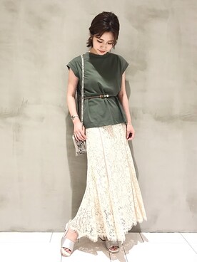 みっちーさん（レディース・156cm）の夏コーディネート