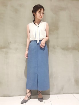 みっちーさん（レディース・156cm）の夏コーディネート