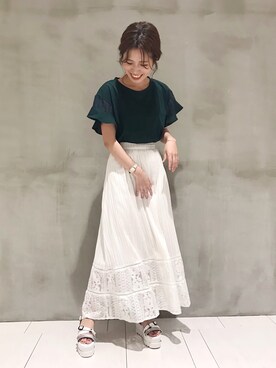 みっちーさん（レディース・156cm）の夏コーディネート