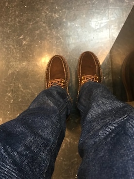 「visvim grizzly」｜Jung Soo Beckさん（メンズ・178cm）の冬コーディネート