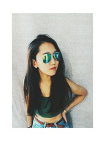 無 | 軍綠短版背心(タンクトップ)