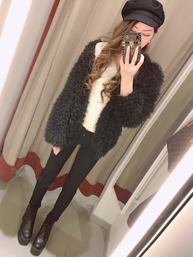 chihoさん（レディース・162cm）の冬コーディネート