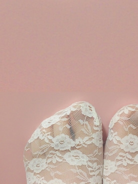 「tutuanna（チュチュアンナ）のアイテム（ソックス/靴下、ホワイト系）」を使った、aさん（メンズ・157cm）の春コーディネート