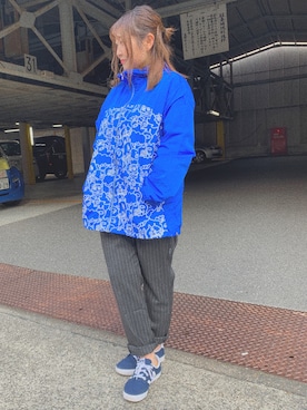 「ScoLar Parity（スカラーパリティ）のアイテム」を使った、まいたけさん（レディース・157cm）の春コーディネート