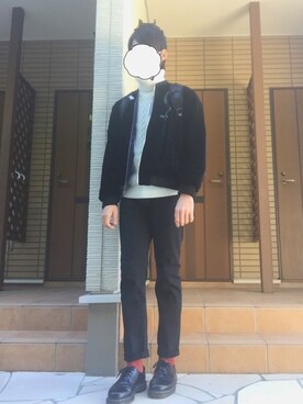 「JUNRED（ジュンレッド）のアイテム（レッグウェア）」を使った、💫SHOGO💫さん（メンズ・178cm）の冬コーディネート