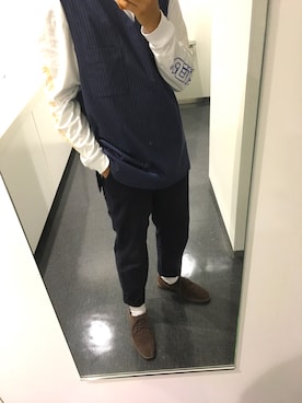 じゅんやさん（メンズ・175cm）の秋コーディネート