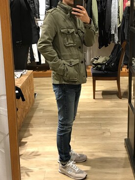 「SETSUNA（セツナ）のアイテム」を使った、こうへいさん（メンズ・168cm）の秋コーディネート