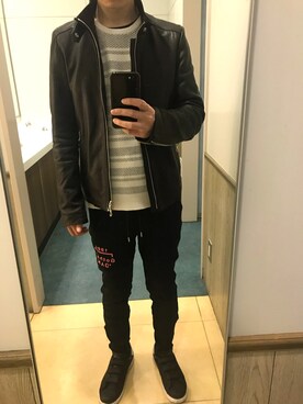 こうへいさん（メンズ・168cm）の冬コーディネート