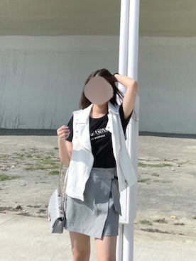 「蝴蝶結」｜oin_fourさん（レディース・157cm）の春コーディネート