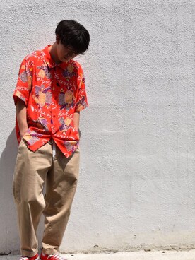 オカダケントさん（メンズ・171cm）の夏コーディネート