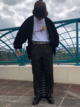 オカダケントさん（メンズ・170cm）の夏コーディネート