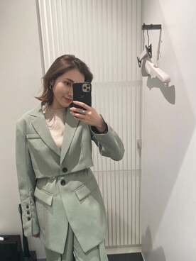 MYEONG🧚🏻♀️さん(レディース・156cm)の春コーディネート