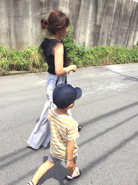 saさん（レディース・155cm）の夏コーディネート