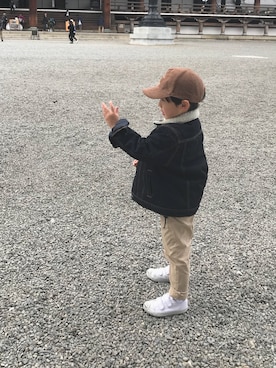 saさん（キッズ・100cm）の冬コーディネート