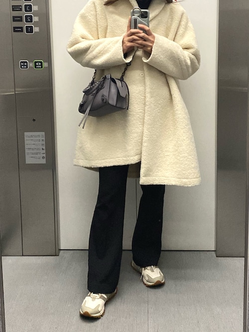 即日発送 Ameri（アメリ）の「TENT LINE BOA COAT（ステンカラーコート ジャケット・アウター