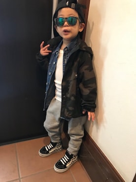 Ryujiさん(キッズ・100cm)の秋コーディネート