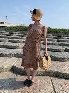 「BENCH（BENSAN）（ベンチ）のアイテム」を使った、ooさん（レディース・150cm）の夏コーディネート