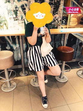 「:CHOCOOLATEのアイテム」を使った、ringringkumaさん（レディース・162cm）の夏コーディネート