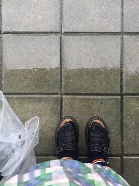 「SALA（サラ）のアイテム」を使った、羅翊僑さん（レディース・156cm）の秋コーディネート