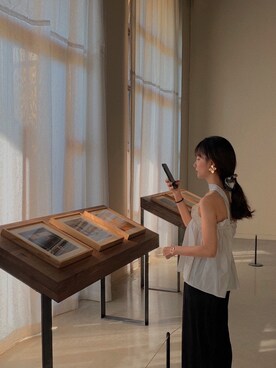 「看展穿搭」｜Kseniaaaaaさん（レディース・160cm）の秋コーディネート