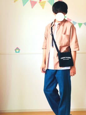 咳喘息さん（メンズ・170cm）の夏コーディネート