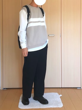 咳喘息さん(メンズ・170cm)の秋コーディネート