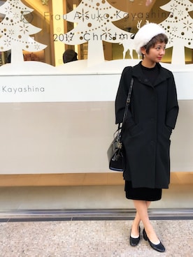 「アイテム（ハンドバッグ）」を使った、かえちゃんさん（レディース・156cm・10代）の秋コーディネート