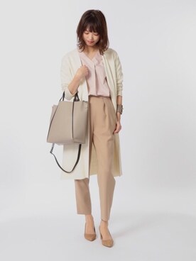 「BEAMS LIGHTS Women's（ビームスライツ ウィメンズ）のアイテム」を使った、lippuさん（レディース・166cm）の冬コーディネート