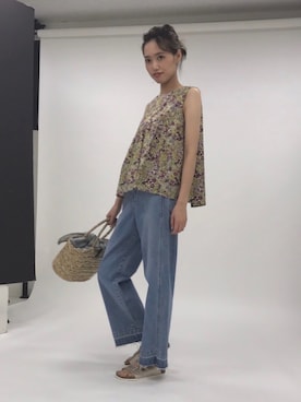 「BEAMS LIGHTS Women's（ビームスライツ ウィメンズ）のアイテム」を使った、lippuさん（レディース・166cm）の春コーディネート