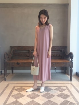 「BEAMS LIGHTS Women's（ビームスライツ ウィメンズ）のアイテム」を使った、lippuさん（レディース・166cm）の春コーディネート