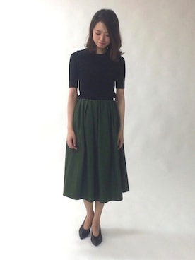 「BEAMS LIGHTS Women's（ビームスライツ ウィメンズ）のアイテム」を使った、lippuさん（レディース・166cm）の秋コーディネート