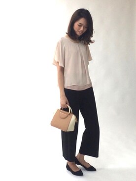 「BEAMS LIGHTS Women's（ビームスライツ ウィメンズ）のアイテム」を使った、lippuさん（レディース・166cm）の秋コーディネート