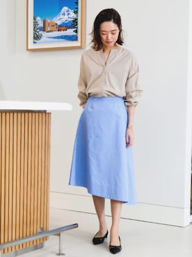 「BEAMS LIGHTS（ビームスライツ）のアイテム」を使った、lippuさん（レディース・166cm）の冬コーディネート