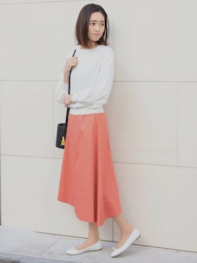 「BEAMS LIGHTS（ビームスライツ）のアイテム」を使った、lippuさん（レディース・166cm）の春コーディネート