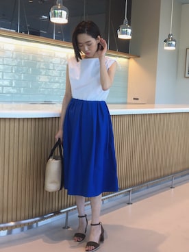 「BEAMS LIGHTS（ビームスライツ）のアイテム」を使った、lippuさん（レディース・166cm）の春コーディネート