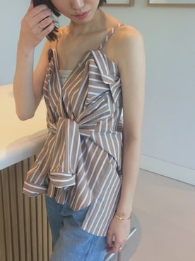 「BEAMS LIGHTS（ビームスライツ）のアイテム」を使った、lippuさん（レディース・166cm）の春コーディネート