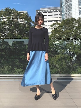 「BEAMS LIGHTS（ビームスライツ）のアイテム」を使った、lippuさん（レディース・166cm）の秋コーディネート