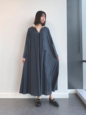 「モノトーン」｜lippuさん（レディース・166cm）の冬コーディネート