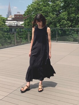 「BEAMS LIGHTS（ビームスライツ）のアイテム」を使った、lippuさん（レディース・166cm）の春コーディネート