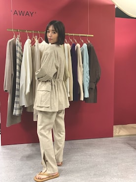 「BEAMS LIGHTS（ビームスライツ）のアイテム」を使った、lippuさん（レディース・166cm）の秋コーディネート