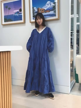 「BEAMS LIGHTS（ビームスライツ）のアイテム」を使った、lippuさん（レディース・166cm）の春コーディネート