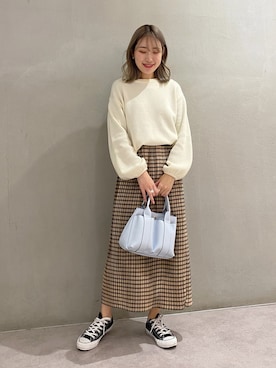 marieさん（レディース・165cm）の冬コーディネート