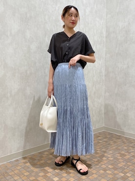 marieさん（レディース・165cm）の夏コーディネート