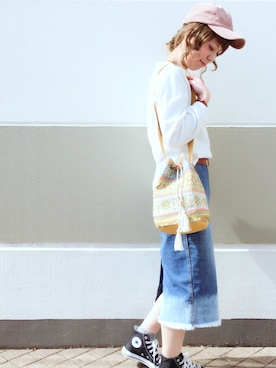 「coen（コーエン）のアイテム（帽子）」を使った、suzukiさん（レディース・164cm）の冬コーディネート